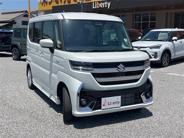 スペーシアカスタム ハイブリッドGS 両側スライド・片側電動 クリアランスソナー オートクルーズコントロール レーンアシスト 衝突被害軽減システム LEDヘッドランプ スマートキー アイドリングストップ 電動格納ミラー シートヒーター(15枚目)