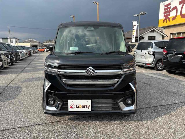 スペーシアカスタム ハイブリッドXS 両側電動スライドドア クリアランスソナー オートクルーズコントロール レーンアシスト オートライト スマートキー アイドリングストップ 電動格納ミラー シートヒーター CVT ESC アルミホイール(15枚目)