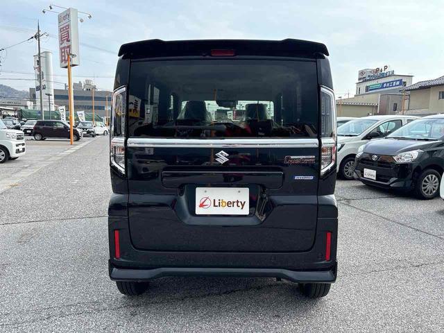 スペーシアカスタム ハイブリッドXS 両側電動スライドドア クリアランスソナー オートクルーズコントロール レーンアシスト オートライト スマートキー アイドリングストップ 電動格納ミラー シートヒーター CVT ESC アルミホイール(19枚目)