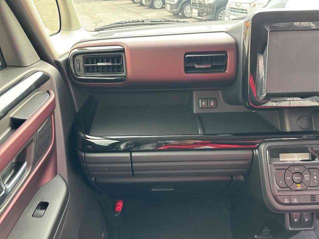 スペーシアカスタム ハイブリッドXS 両側電動スライドドア クリアランスソナー オートクルーズコントロール レーンアシスト オートライト スマートキー アイドリングストップ 電動格納ミラー シートヒーター CVT ESC アルミホイール(45枚目)