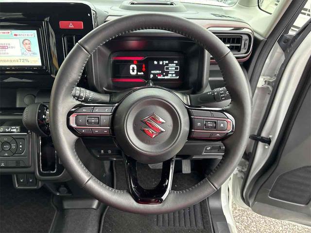 スペーシアカスタム ハイブリッドXS ETC 両側電動スライドドア ナビ TV クリアランスソナー オートライト スマートキー アイドリングストップ 電動格納ミラー シートヒーター CVT ABS ESC CD(6枚目)