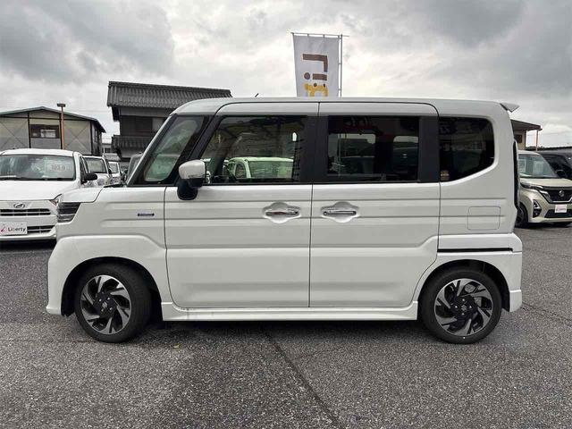 スペーシアカスタム ハイブリッドXS ETC 両側電動スライドドア ナビ TV クリアランスソナー オートライト スマートキー アイドリングストップ 電動格納ミラー シートヒーター CVT ABS ESC CD(21枚目)