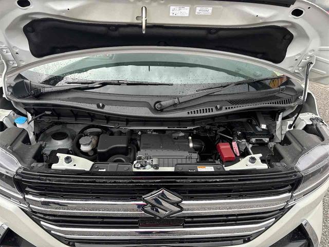 スペーシアカスタム ハイブリッドXS ETC 両側電動スライドドア ナビ TV クリアランスソナー オートライト スマートキー アイドリングストップ 電動格納ミラー シートヒーター CVT ABS ESC CD(29枚目)