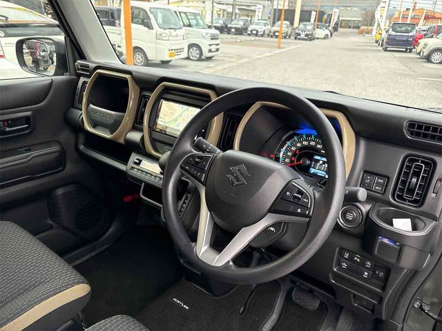 ハスラー ハイブリッドG ETC ナビ クリアランスソナー オートクルーズコントロール レーンアシスト 衝突被害軽減システム オートライト スマートキー アイドリングストップ 電動格納ミラー シートヒーター(46枚目)