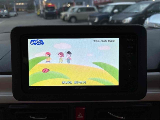 ムーヴキャンバス ストライプスG ETC バックカメラ 両側電動スライドドア ナビ TV クリアランスソナー 衝突被害軽減システム オートライト スマートキー アイドリングストップ 電動格納ミラー シートヒーター ベンチシート CVT(9枚目)