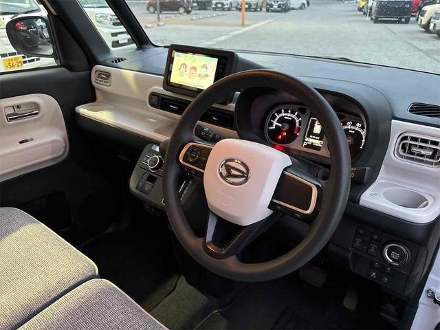 ムーヴキャンバス ストライプスG ETC バックカメラ 両側電動スライドドア ナビ TV クリアランスソナー 衝突被害軽減システム オートライト スマートキー アイドリングストップ 電動格納ミラー シートヒーター ベンチシート CVT(50枚目)