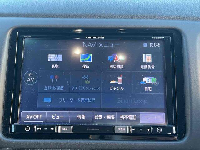 ヴェゼル Ｘ　ＥＴＣ　バックカメラ　オートクルーズコントロール　レーンアシスト　衝突被害軽減システム　ナビ　ＴＶ　オートライト　ＬＥＤヘッドランプ　アルミホイール　スマートキー（5枚目）