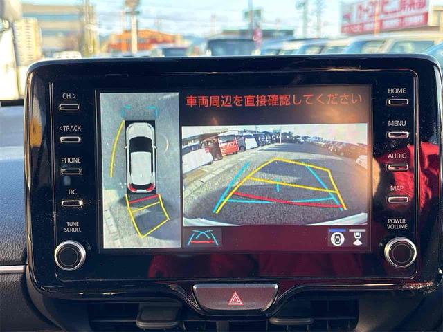 ヤリスクロス ハイブリッドＺ　全周囲カメラ　クリアランスソナー　オートクルーズコントロール　レーンアシスト　パワーシート　衝突被害軽減システム　ナビ　ＴＶ　オートマチックハイビーム　オートライト（7枚目）