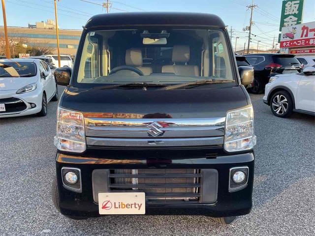 エブリイワゴン ＰＺターボ　ＥＴＣ　バックカメラ　両側スライド・片側電動　ナビ　ＴＶ　クリアランスソナー　レーンアシスト　衝突被害軽減システム　オートライト　スマートキー　電動格納ミラー　ベンチシート　ＡＴ　ＥＳＣ　ＣＤ　ＵＳＢ（9枚目）