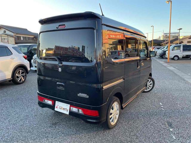 エブリイワゴン ＰＺターボ　ＥＴＣ　バックカメラ　両側スライド・片側電動　ナビ　ＴＶ　クリアランスソナー　レーンアシスト　衝突被害軽減システム　オートライト　スマートキー　電動格納ミラー　ベンチシート　ＡＴ　ＥＳＣ　ＣＤ　ＵＳＢ（15枚目）