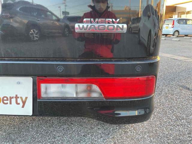 エブリイワゴン ＰＺターボ　ＥＴＣ　バックカメラ　両側スライド・片側電動　ナビ　ＴＶ　クリアランスソナー　レーンアシスト　衝突被害軽減システム　オートライト　スマートキー　電動格納ミラー　ベンチシート　ＡＴ　ＥＳＣ　ＣＤ　ＵＳＢ（20枚目）