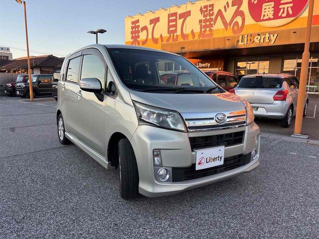 ムーヴ カスタム　Ｘ　ＳＡ　社外ナビ　ＴＶ　ＥＴＣ　衝突被害軽減システム　スマートキー　アイドリングストップ　電動格納ミラー　ベンチシート　ＣＶＴ　ＥＳＣ　ＣＤ　ＤＶＤ再生　ＵＳＢ　Ｂｌｕｅｔｏｏｔｈ（10枚目）