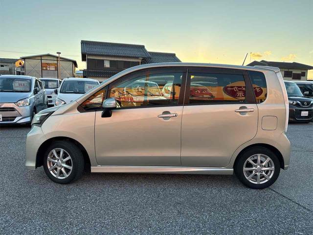 ムーヴ カスタム　Ｘ　ＳＡ　社外ナビ　ＴＶ　ＥＴＣ　衝突被害軽減システム　スマートキー　アイドリングストップ　電動格納ミラー　ベンチシート　ＣＶＴ　ＥＳＣ　ＣＤ　ＤＶＤ再生　ＵＳＢ　Ｂｌｕｅｔｏｏｔｈ（12枚目）