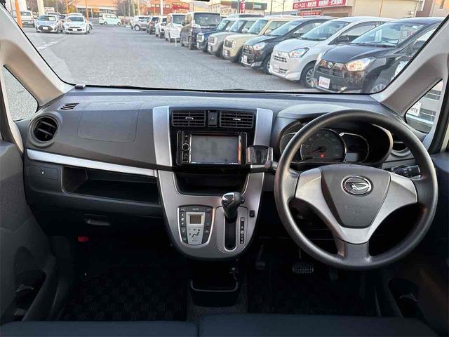 ムーヴ カスタム　Ｘ　ＳＡ　社外ナビ　ＴＶ　ＥＴＣ　衝突被害軽減システム　スマートキー　アイドリングストップ　電動格納ミラー　ベンチシート　ＣＶＴ　ＥＳＣ　ＣＤ　ＤＶＤ再生　ＵＳＢ　Ｂｌｕｅｔｏｏｔｈ（24枚目）