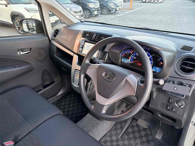 ムーヴ カスタム　Ｘ　ＳＡ　社外ナビ　ＴＶ　ＥＴＣ　衝突被害軽減システム　スマートキー　アイドリングストップ　電動格納ミラー　ベンチシート　ＣＶＴ　ＥＳＣ　ＣＤ　ＤＶＤ再生　ＵＳＢ　Ｂｌｕｅｔｏｏｔｈ（31枚目）