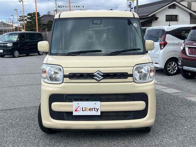 スペーシア ハイブリッドＧ　ＥＴＣ　両側スライドドア　クリアランスソナー　レーンアシスト　衝突被害軽減システム　オートライト　スマートキー　アイドリングストップ　電動格納ミラー　ベンチシート　ＣＶＴ　ＥＳＣ　ＣＤ（6枚目）