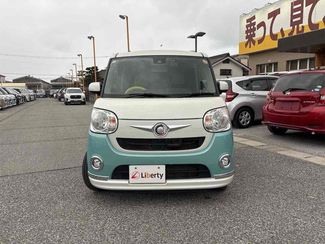 ムーヴキャンバス Ｘリミテッドメイクアップ　ＳＡＩＩ　ＥＴＣ　全周囲カメラ　両側電動スライドドア　ナビ　ＴＶ　衝突被害軽減システム　スマートキー　アイドリングストップ　電動格納ミラー　後席モニター　ＣＶＴ　ＡＢＳ　ＥＳＣ　ＣＤ　ＵＳＢ（15枚目）