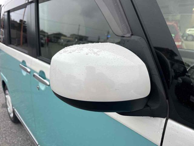 ムーヴキャンバス Ｘリミテッドメイクアップ　ＳＡＩＩ　ＥＴＣ　全周囲カメラ　両側電動スライドドア　ナビ　ＴＶ　衝突被害軽減システム　スマートキー　アイドリングストップ　電動格納ミラー　後席モニター　ＣＶＴ　ＡＢＳ　ＥＳＣ　ＣＤ　ＵＳＢ（27枚目）