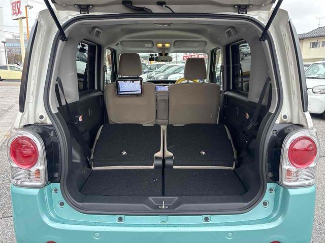 ムーヴキャンバス Ｘリミテッドメイクアップ　ＳＡＩＩ　ＥＴＣ　全周囲カメラ　両側電動スライドドア　ナビ　ＴＶ　衝突被害軽減システム　スマートキー　アイドリングストップ　電動格納ミラー　後席モニター　ＣＶＴ　ＡＢＳ　ＥＳＣ　ＣＤ　ＵＳＢ（32枚目）