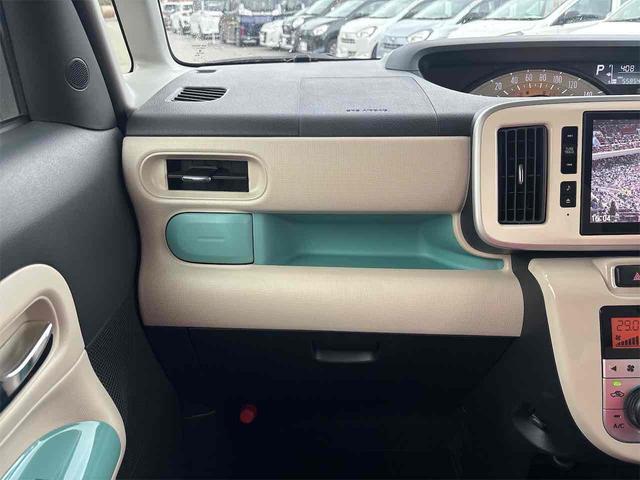 ムーヴキャンバス Ｘリミテッドメイクアップ　ＳＡＩＩ　ＥＴＣ　全周囲カメラ　両側電動スライドドア　ナビ　ＴＶ　衝突被害軽減システム　スマートキー　アイドリングストップ　電動格納ミラー　後席モニター　ＣＶＴ　ＡＢＳ　ＥＳＣ　ＣＤ　ＵＳＢ（43枚目）