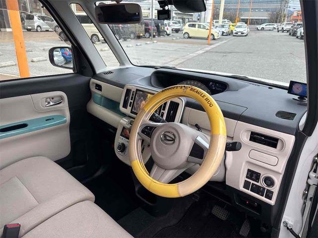 ムーヴキャンバス Ｘリミテッドメイクアップ　ＳＡＩＩ　ＥＴＣ　全周囲カメラ　両側電動スライドドア　ナビ　ＴＶ　衝突被害軽減システム　スマートキー　アイドリングストップ　電動格納ミラー　後席モニター　ＣＶＴ　ＡＢＳ　ＥＳＣ　ＣＤ　ＵＳＢ（54枚目）