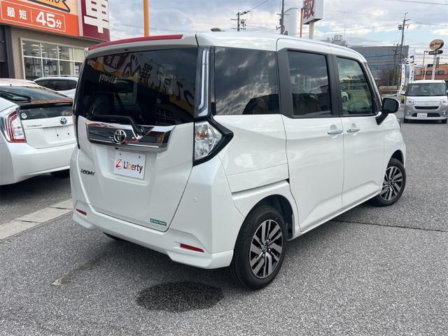 ルーミー カスタムG ディスプレイオーディオ バックカメラ TV 両側電動スライドドア クリアランスソナー オートクルーズコントロール 衝突被害軽減システム オートライト LEDヘッドランプ アイドリングストップ(18枚目)