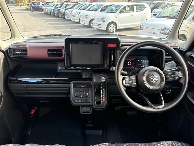 スペーシアカスタム ハイブリッドＧＳ　両側スライド・片側電動　クリアランスソナー　オートクルーズコントロール　レーンアシスト　衝突被害軽減システム　オートライト　ＬＥＤヘッドランプ　スマートキー　アイドリングストップ　電動格納ミラー（5枚目）