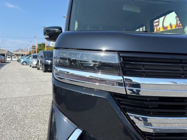 スペーシアカスタム ハイブリッドＧＳ　両側スライド・片側電動　クリアランスソナー　オートクルーズコントロール　レーンアシスト　衝突被害軽減システム　オートライト　ＬＥＤヘッドランプ　スマートキー　アイドリングストップ　電動格納ミラー（46枚目）