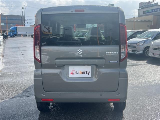 スペーシア ハイブリッドＸ　両側電動スライドドア　クリアランスソナー　衝突被害軽減システム　オートライト　ＬＥＤヘッドランプ　スマートキー　アイドリングストップ　電動格納ミラー　シートヒーター　ベンチシート　ＣＶＴ（19枚目）