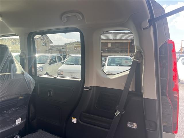 スペーシア ハイブリッドＸ　両側電動スライドドア　クリアランスソナー　衝突被害軽減システム　オートライト　ＬＥＤヘッドランプ　スマートキー　アイドリングストップ　電動格納ミラー　シートヒーター　ベンチシート　ＣＶＴ（42枚目）