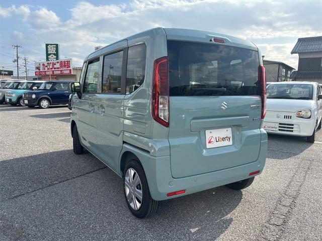 スペーシア ハイブリッドＸ　両側電動スライドドア　クリアランスソナー　衝突被害軽減システム　オートライト　ＬＥＤヘッドランプ　スマートキー　アイドリングストップ　電動格納ミラー　シートヒーター　ベンチシート　ＣＶＴ（20枚目）