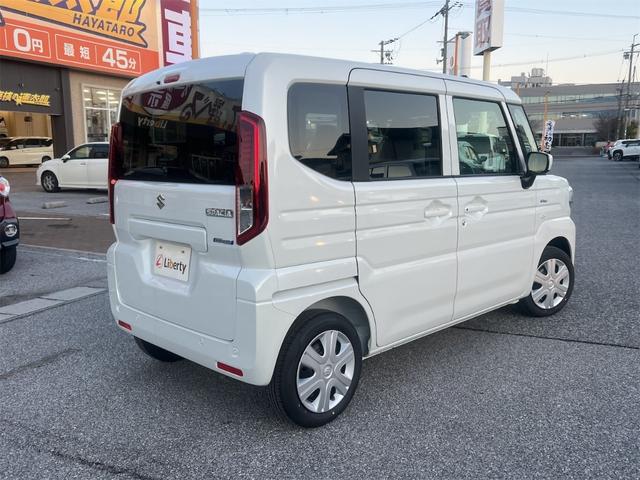 スペーシア ハイブリッドＧ　クリアランスソナー　衝突被害軽減システム　オートライト　ＬＥＤヘッドランプ　スマートキー　アイドリングストップ　電動格納ミラー　ベンチシート　ＣＶＴ　盗難防止システム　ＡＢＳ　ＥＳＣ　衝突安全ボディ（18枚目）