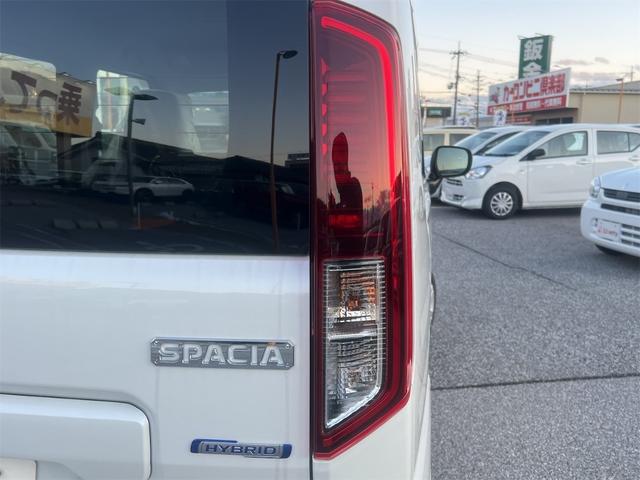 スペーシア ハイブリッドＧ　クリアランスソナー　衝突被害軽減システム　オートライト　ＬＥＤヘッドランプ　スマートキー　アイドリングストップ　電動格納ミラー　ベンチシート　ＣＶＴ　盗難防止システム　ＡＢＳ　ＥＳＣ　衝突安全ボディ（25枚目）