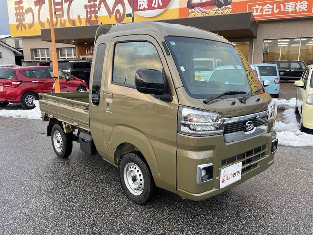 ハイゼットトラック ジャンボエクストラ　４ＷＤ　ＣＶＴ　衝突被害軽減システム　クリアランスソナー　アイドリングストップ　電動格納ミラー　オートライト　ＥＳＣ　エアコン　運転席エアバッグ（6枚目）