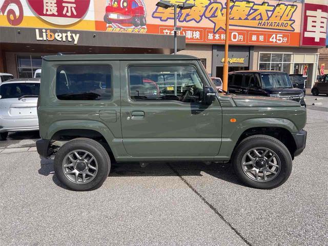 ジムニー ＸＣ　４ＷＤ　クリアランスソナー　レーンアシスト　衝突被害軽減システム　ヘッドライトウォッシャー　スマートキー　アイドリングストップ　電動格納ミラー　シートヒーター　ＡＴ　ＥＳＣ　アルミホイール　エアコン（17枚目）