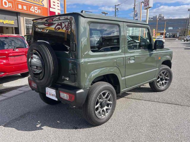 ジムニー ＸＣ　４ＷＤ　クリアランスソナー　レーンアシスト　衝突被害軽減システム　ヘッドライトウォッシャー　スマートキー　アイドリングストップ　電動格納ミラー　シートヒーター　ＡＴ　ＥＳＣ　アルミホイール　エアコン（19枚目）