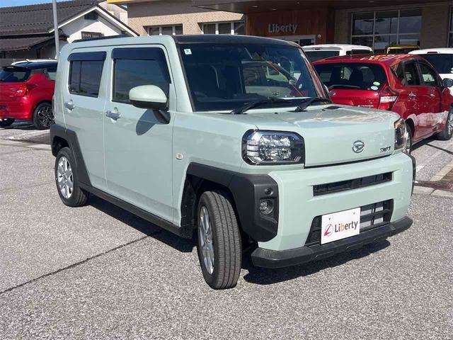 タフト Ｇ　ＬＥＤヘッドライト　ＥＴＣ　バックカメラ　クリアランスソナー　衝突被害軽減システム　オートライト　スマートキー　アイドリングストップ　電動格納ミラー　シートヒーター　サンルーフ　ＣＶＴ　ＥＳＣ　ＣＤ（16枚目）