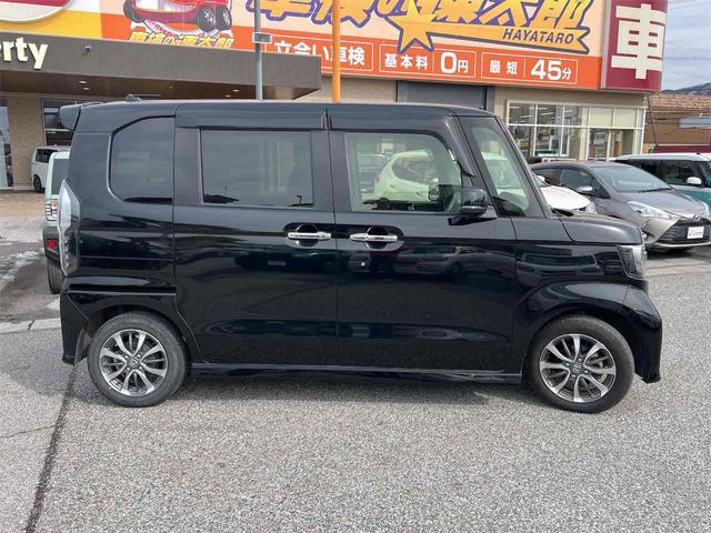 Ｎ－ＢＯＸカスタム Ｌ　純正ナビ　Ｂｌｕｅｔｏｏｔｈ　ＴＶ　バックカメラ　両側スライド・片側電動　クリアランスソナー　オートクルーズコントロール　レーンアシスト　衝突被害軽減システム　ＬＥＤヘッドライト　純正アルミホイール（10枚目）