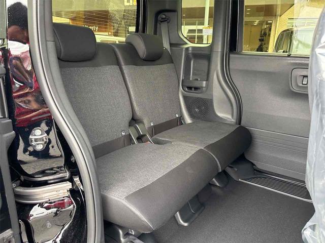 Ｎ－ＢＯＸカスタム ベースグレード　ＨｏｎｄａＳＥＮＳＩＮＧ　片側電動スライドドア　アダプティブクルーズコントロール　ＬＥＤヘッドライト　電動パーキングブレーキ　オートライト　スマートキー　前席シートヒーター　純正アルミホイール（36枚目）