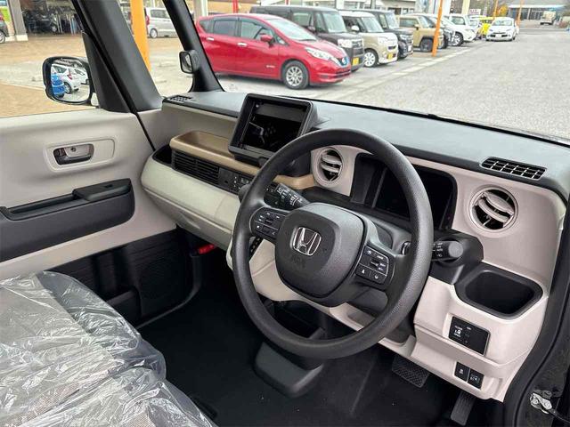 Ｎ－ＢＯＸ ベースグレード　バックカメラ　両側スライド・片側電動　クリアランスソナー　オートクルーズコントロール　レーンアシスト　オートライト　スマートキー　アイドリングストップ　電動格納ミラー　シートヒーター　ベンチシート（45枚目）