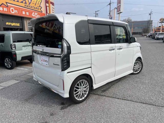 Ｎ－ＢＯＸカスタム Ｌターボ　ＥＴＣ　バックカメラ　両側電動スライドドア　ナビ　ＴＶ　クリアランスソナー　オートクルーズコントロール　レーンアシスト　衝突被害軽減システム　オートライト　スマートキー　電動格納ミラー　シートヒーター（18枚目）