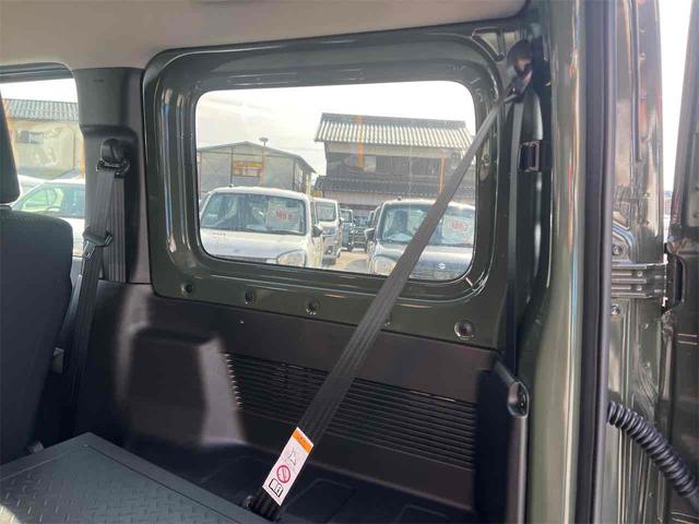 ジムニー ＸＣ　クリアランスソナー　オートクルーズコントロール　レーンアシスト　衝突被害軽減システム　オートライト　ヘッドライトウォッシャー　スマートキー　アイドリングストップ　電動格納ミラー　シートヒーター　ＡＴ（32枚目）