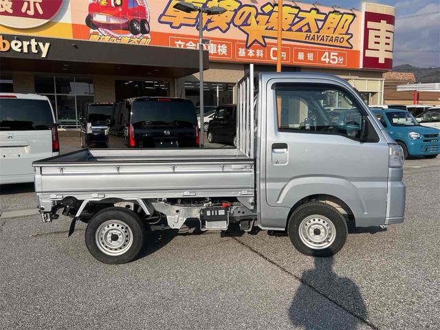 ハイゼットトラック ローダンプ 4WD MT クリアランスソナー アイドリングストップ オートライト ESC エアコン パワーステアリング 運転席エアバッグ(7枚目)