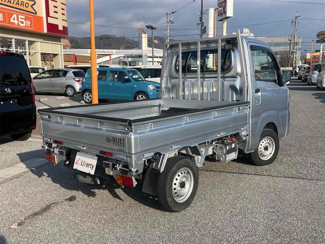 ハイゼットトラック ローダンプ 4WD MT クリアランスソナー アイドリングストップ オートライト ESC エアコン パワーステアリング 運転席エアバッグ(8枚目)