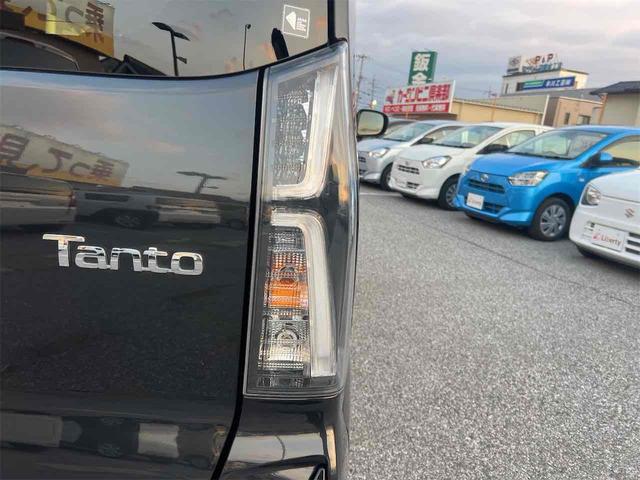 タント カスタムＸ　ＥＴＣ　バックカメラ　両側電動スライドドア　ナビ　ＴＶ　クリアランスソナー　衝突被害軽減システム　スマートキー　アイドリングストップ　電動格納ミラー　シートヒーター　ベンチシート　ＣＶＴ　ＥＳＣ　ＣＤ（34枚目）