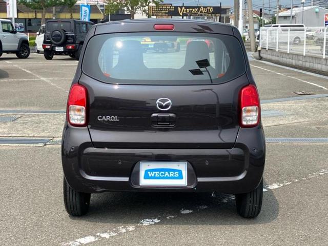 キャロル ＧＬ　保証書／アイアクティブセンス（マツダ）／シートヒーター　運転席／車線逸脱防止支援システム／ＡＢＳ／横滑り防止装置／アイドリングストップ／禁煙車／エアバッグ　運転席／エアバッグ　助手席／衝突安全ボディ（35枚目）