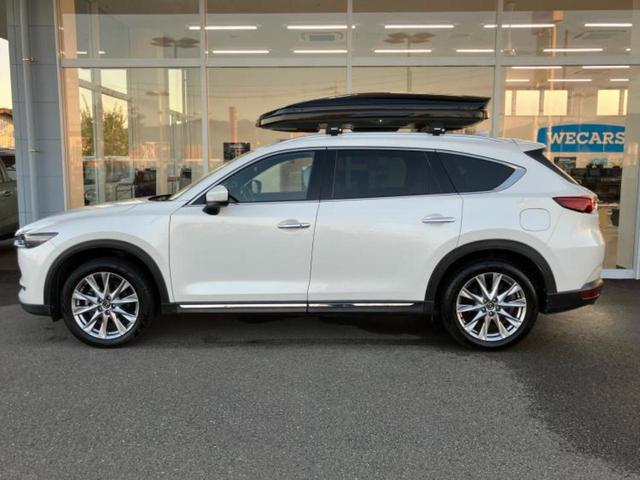 CX-8 XD Lパッケージ 新品タイヤ/BOSE/純正 SDナビ/フリップダウンモニター 社外 12.8インチ/衝突安全装置/シートヒーター/360°ビューモニター/車線逸脱防止支援システム/シート フルレザー 革シート ETC(2枚目)