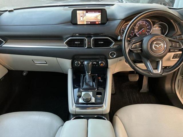 CX-8 XD Lパッケージ 新品タイヤ/BOSE/純正 SDナビ/フリップダウンモニター 社外 12.8インチ/衝突安全装置/シートヒーター/360°ビューモニター/車線逸脱防止支援システム/シート フルレザー 革シート ETC(4枚目)