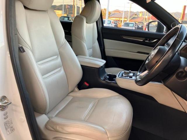 CX-8 XD Lパッケージ 新品タイヤ/BOSE/純正 SDナビ/フリップダウンモニター 社外 12.8インチ/衝突安全装置/シートヒーター/360°ビューモニター/車線逸脱防止支援システム/シート フルレザー 革シート ETC(5枚目)