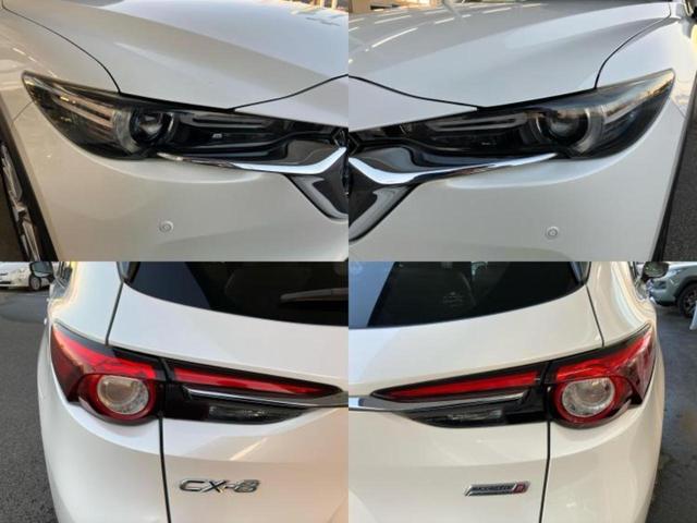 CX-8 XD Lパッケージ 新品タイヤ/BOSE/純正 SDナビ/フリップダウンモニター 社外 12.8インチ/衝突安全装置/シートヒーター/360°ビューモニター/車線逸脱防止支援システム/シート フルレザー 革シート ETC(56枚目)